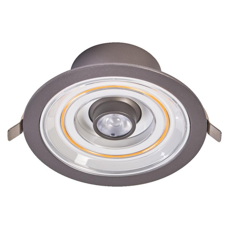 Lampa Punktowa LED Filament Oczko 9W 2700K Aluminium Spot Downlight Halo LEDVANCE