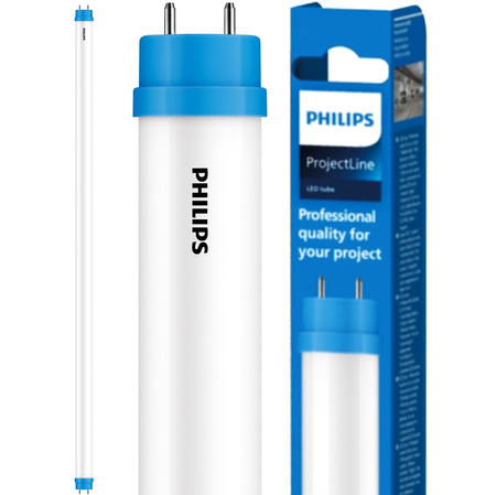 Świetlówka LED T8 G13 21.5W = 36W 2400lm 6500K Zimna 240° 120cm EM & Mains Ultra Output Philips