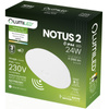 Plafon LED Lampa Sufitowa Natynkowa 24W NOTUS 2 Okrągły Czujnik Ruchu IP44 33 cm LUMILED