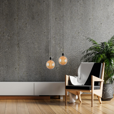 Żarówka Dekoracyjna LED E27 FILAMENT G200 4W 260lm 1800K Ciepła 320° DecoVintage Amber GOLDLUX (Polux)