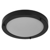 Plafon Lampa Łazienkowa Sufitowa Natynkowa E27 Czarny IP44 31cm Bathroom Ceiling Luminaire Ledvance