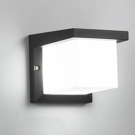 Lampa Ogrodowa Kinkiet Elewacyjny E27 TAURUS CZARNA IP54