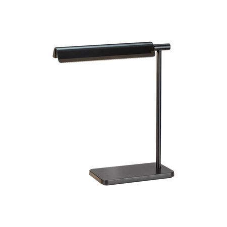 Lampa Stołowa Biurkowa Nocna 7W 530lm 3000-6500K CCT Ściemnialna Czarny Nowoczesny Horus 2934 Rabalux