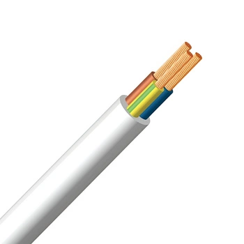 Przewód Kabel OMY 300/300V 3x1mm Biały 1m ELEKTROKABEL