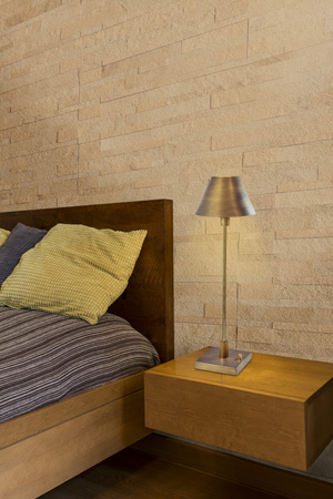 Lampa Stołowa Biurkowa E14 64cm GRENA GOLDLUX (Polux) Złota