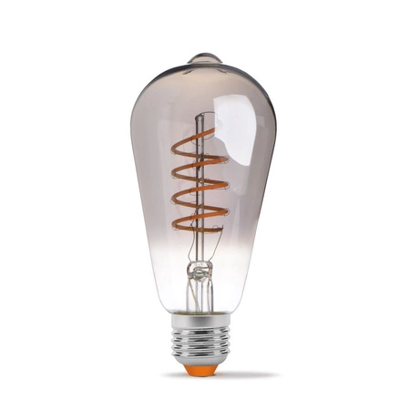Żarówka LED E27 ST64 Edison 4W 100lm 1800K Ciepła 360° FILAMENT Dymiona Ściemnialna Videx