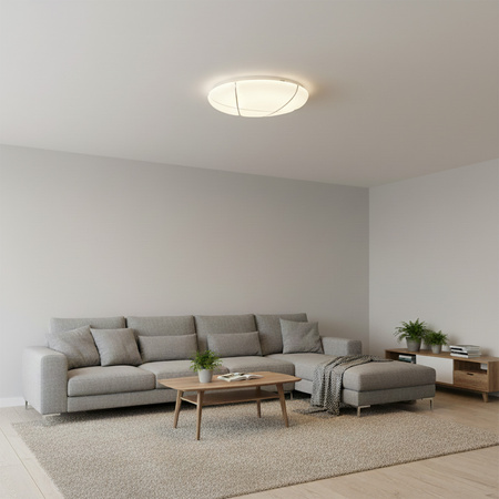 Plafon ATLAS 50 oprawa lampa sufitowa LED 72W GOLDLUX + pilot 5500lm 3000K-6500K