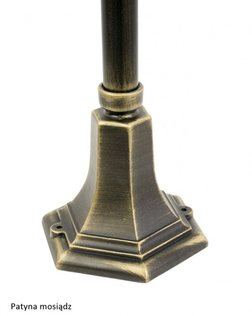 Lampa Ogrodowa Zewnętrzna Stojąca SŁUPEK Prince K 5002/3/O E27 87cm Su-Ma