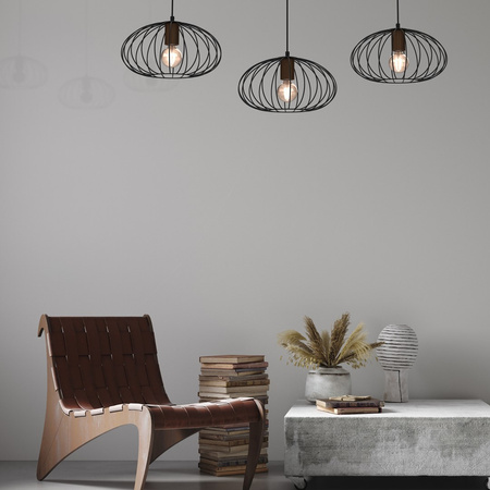 Lampa Wisząca Sufitowa MERIDIANO 3xE27 Milagro