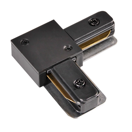 Łącznik Kątowy do Szynoprzewodu Szyny 1-Fazowej Czarny Sanico Goldlux