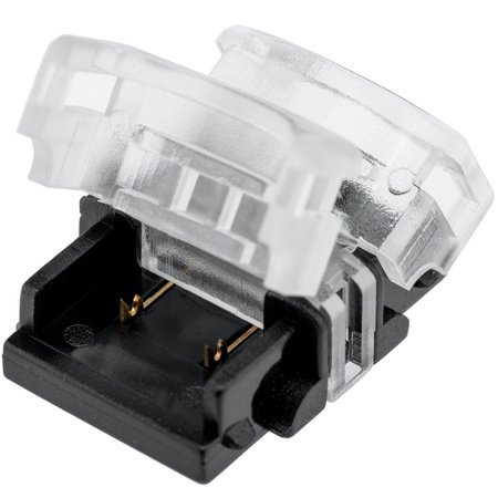 Złączka do taśm LED 2PIN 2-stronna zatrzask 10mm