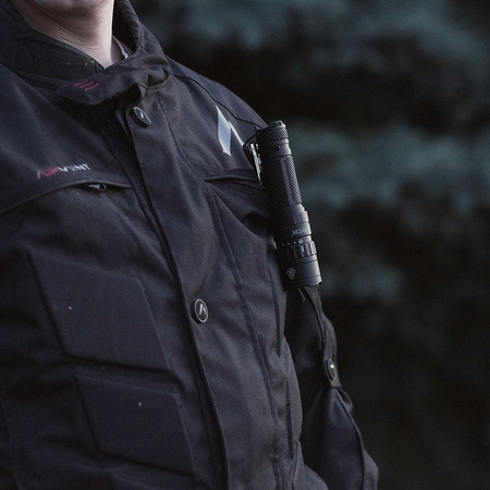 Latarka LED Taktyczna Szperacz USB Mocna Akumulatorowa IP65 PRO VA0077 VAYOX