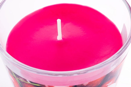 Świeca zapachowa dekoracyjna w szkle Wiśnia