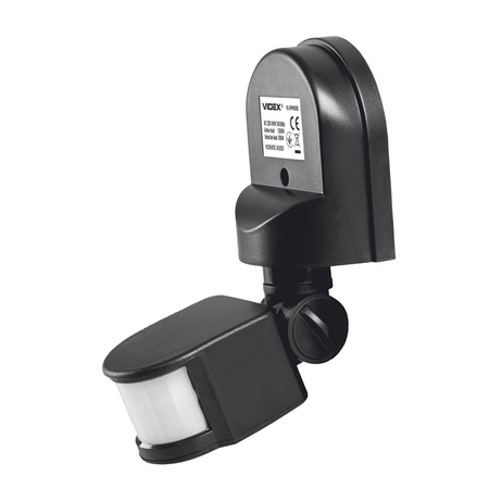 Czujnik Ruchu i Zmierzchu Światła Zewnętrzny 1200W Czarny IP44 VL-SPW2B Videx