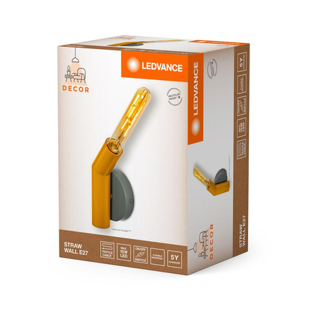 Lampa Ścienna Dekoracyjna Kinkiet Oprawa Natynkowa E27 Wielokolorowy Decor Ledvance