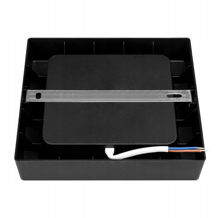 Panel LED Oprawa Sufitowa 12W 960lm 4000K Neutralny Natynkowy Kwadratowy Czarny Proma Masterled