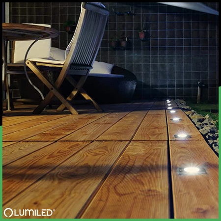 Oprawa Najazdowa Lampa Dogruntowa Wpuszczana GU10 IP65 IK09 Kwadrat CATIO 2 LUMILED