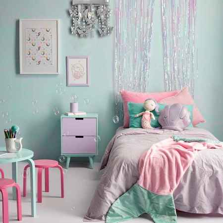 Lampa dziecięca sufitowa różowa Żyrandol ANGELICA Motyle 3x E27 Metal i kryształki Milagro