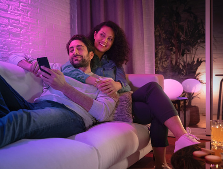 3x Żarówka LED GU10 Reflektor 4.2W = 50W 400lm 2000-6500K CCT + RGB SMART Inteligentna Bluetooth ZigBee White and Color Ambiance Philips HUE