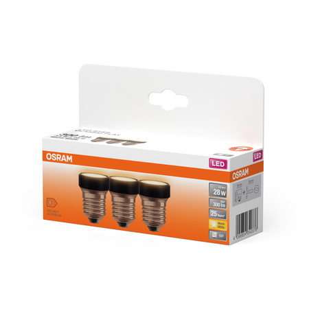 3x Żarówka LED Reflektor E27 3.5W = 28W 300lm 2700K Ciepła 100° Ściemnialna FLAT LAMP Osram