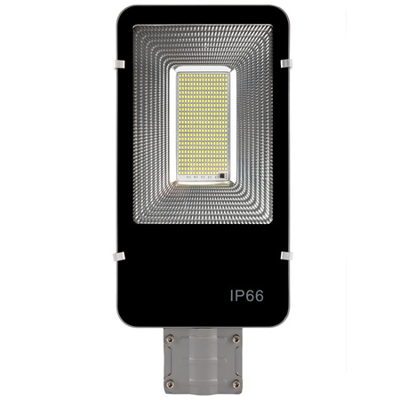 Lampa Solarna Uliczna LED 600W 60000lm 6500K Zimna Czujnik Zmierzchu MOCNA Latarnia Ogrodowa z Regulowanym Panelem + Uchwyt i Pilot