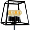 Lampa Stojąca Podłogowa IL MIO FINLAND 4xE27 Czarna - GOLDLUX (Polux)