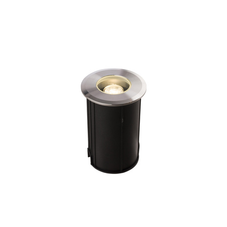 Oprawa Najazdowa Lampa Dogruntowa LED 2W 80lm 3000K Ciepła Srebrna Wodoodporna IP67 PICCO LED M 9105 Nowodvorski