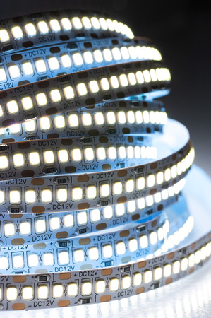 Taśma LED Pasek 12V 120W 1200LED 2835 Zimna 10mm 5m