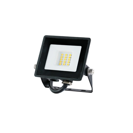 Naświetlacz LED Zewnętrzny Ogrodowy 10W 735lm 6500K Zimny 120° IP65 IK05 Czarny MH Kobi