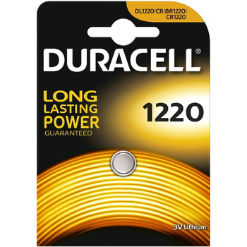Bateria litowa guzikowa DURACELL DL1220 CR1220 3V Blister 1szt
