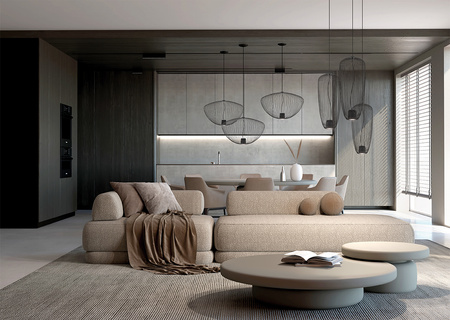 Lampa Sufitowa Wisząca GU10 Grafitowa PUMPKIN M 11245 Nowodvorski