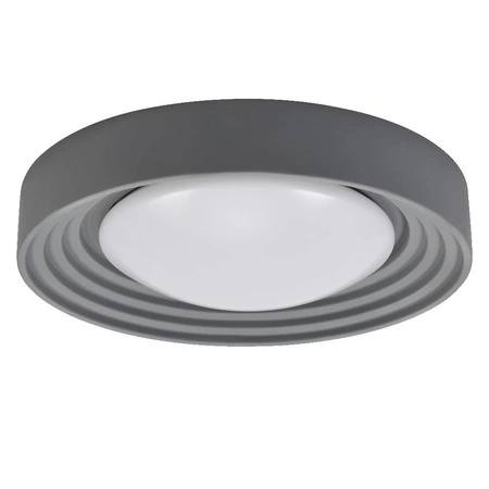 Plafon LED Lampa Sufitowa Natynkowa 24.5W 1800lm 3000K Ciepła 116° Szara Ściemnialna Orbis Concrete Osram