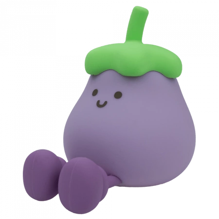 Lampka Nocna Dziecięca LED 2.5W 6500K Zimna Akumulatorowa 1200mAh fioletowy BAKŁAŻAN MARY'S