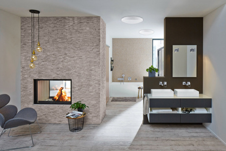 Plafon LED Lampa Sufitowa Natynkowa Łazienkowa 18W 4000K IP44 ZOE Biała 30cm