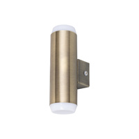 Lampa Ogrodowa Zewnętrzna Kinkiet Elewacyjny LED 8W 700lm 3000K IP44 Brązowy Klasyczny Catania Rabalux