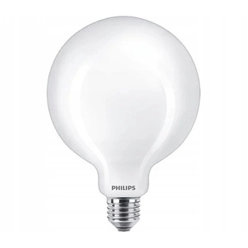 Żarówka LED Globe  E27 G120 10.5W = 100W 1521lm 4000K Neutralna Filament Mleczna PHILIPS 