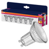 6x Żarówka LED PAR16 Reflektor GU10 4.3W = 50W 350lm 2700K Ciepła 36° VALUE Osram