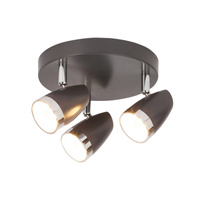 Kinkiet Ścienny Lampa LED Punktowa 12W 840lm 3000K Antracyt Nowoczesny Karen 6514 Rabalux
