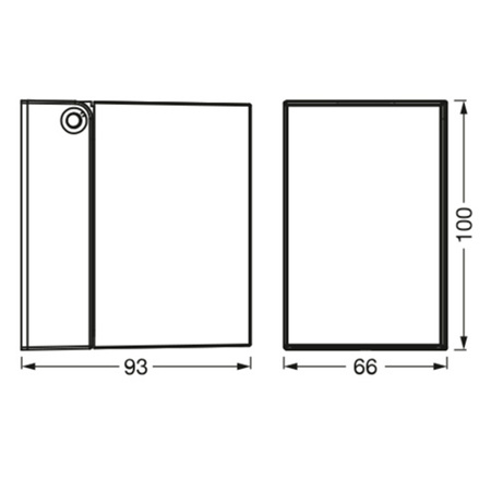 Kinkiet Ogrodowy Lampa Elewacyjna Zewnętrzna GU10 Czarny IP44 Endura Osram