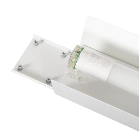 Osłona do Oprawy Liniowej do Tuby LED AMPLINE Biała KANLUX