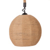 Lampa Wisząca Sufitowa BOHO Pleciona Jutowa SZNUR do LED E27 Kula