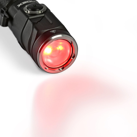 Latarka Czołowa Ręczna LED 10W 1000lm 8 Tybów USB-C Wodoszczelna IP66 Videx