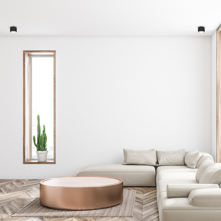 Lampa Sufitowa DIXIE Czarna 1xGX53 Milagro