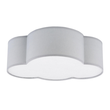 Lampa Sufitowa Plafon Oprawa CLOUD GREY Chmurka Szara 15W 2xE27 3144 TK Lighting