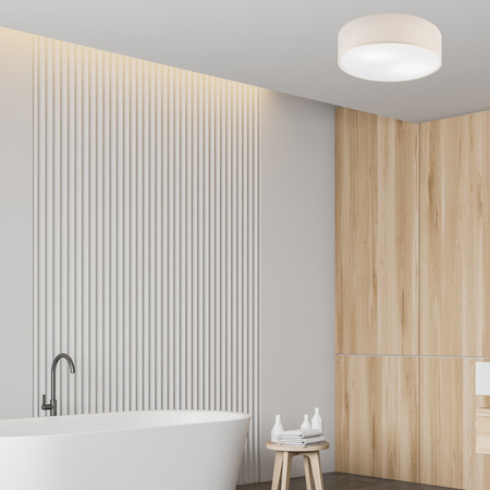 Plafon LED Lampa Sufitowa VIVIAN 2xE27 Kremowa LM-2.207 Lamkur