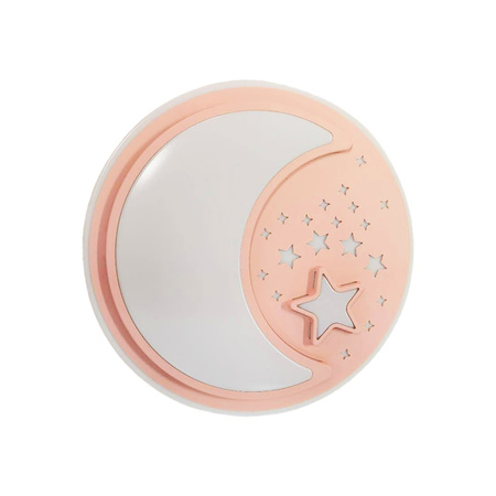 Plafon LED Lampa Sufitowa Natynkowa NOTE Różowy 45W LED Ø480 mm Milagro