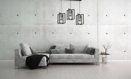 Lampa wisząca Industrialna sufitowa Ralph 3x E27 Czarna Metal + drewno Milagro