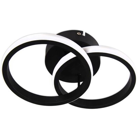 Lampa Sufitowa Żyrandol LED 13W NEBULA LYRA Czarny