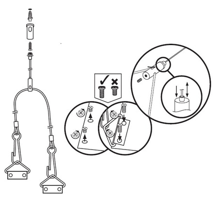6x Klips Montażowy CLIPS PANEL 120 KANLUX