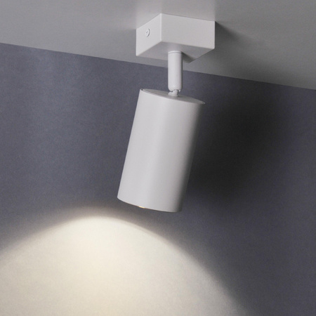 Kinkiet Reflektor Oprawa Ścienno-Sufitowa LED 1 x GU10 MARIBEL Biały GOLDLUX (Polux)